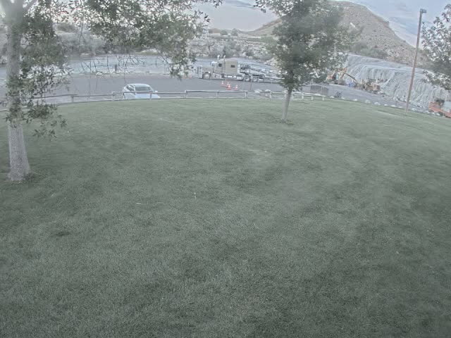 Thermopolis, Hot Springs State Park Bighorn River & Rainbow Terrace Live Cam - Thermopolis, Hot Springs, Wyoming, USA