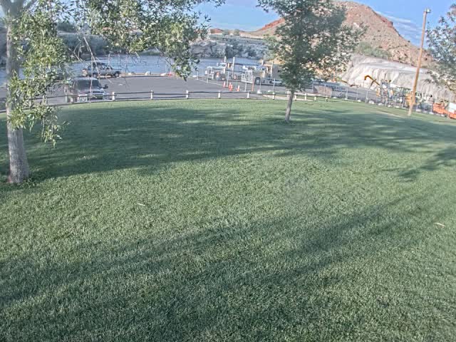 Thermopolis, Hot Springs State Park Bighorn River & Rainbow Terrace Live Cam - Thermopolis, Hot Springs, Wyoming, USA