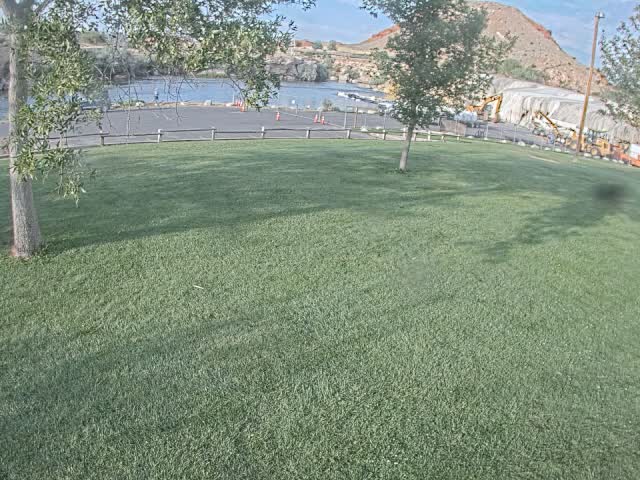 Thermopolis, Hot Springs State Park Bighorn River & Rainbow Terrace Live Cam - Thermopolis, Hot Springs, Wyoming, USA
