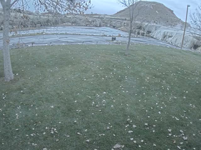 Thermopolis, Hot Springs State Park Bighorn River & Rainbow Terrace Live Cam - Thermopolis, Hot Springs, Wyoming, USA