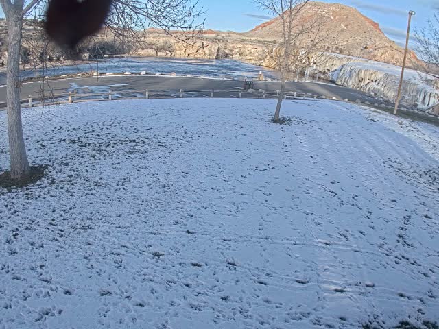 Thermopolis, Hot Springs State Park Bighorn River & Rainbow Terrace Live Cam - Thermopolis, Hot Springs, Wyoming, USA