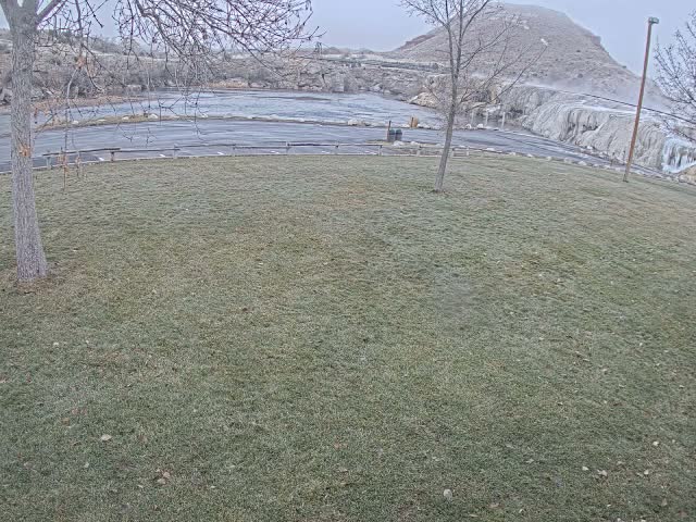 Thermopolis, Hot Springs State Park Bighorn River & Rainbow Terrace Live Cam - Thermopolis, Hot Springs, Wyoming, USA