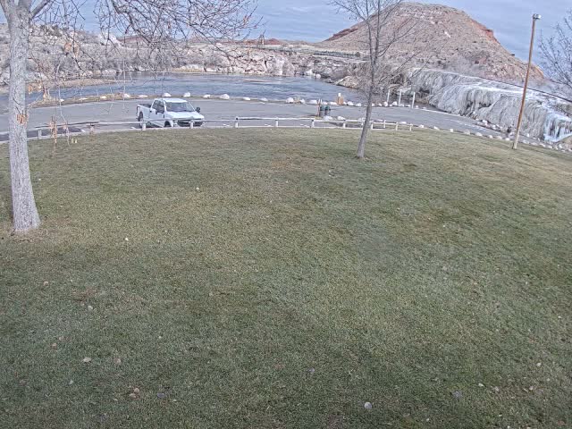 Thermopolis, Hot Springs State Park Bighorn River & Rainbow Terrace Live Cam - Thermopolis, Hot Springs, Wyoming, USA
