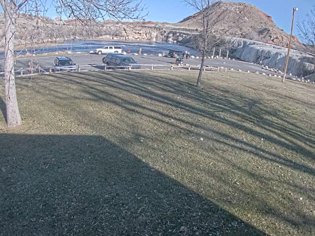 Thermopolis, Hot Springs State Park Bighorn River & Rainbow Terrace Live Cam - Thermopolis, Hot Springs, Wyoming, USA