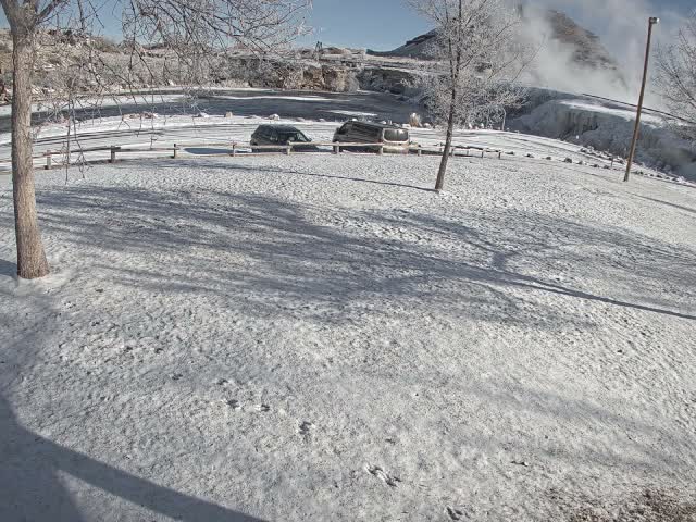 Thermopolis, Hot Springs State Park Bighorn River & Rainbow Terrace Live Cam - Thermopolis, Hot Springs, Wyoming, USA