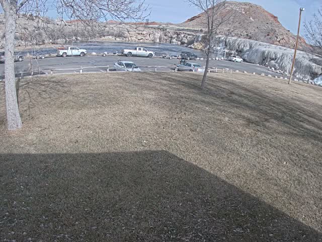 Thermopolis, Hot Springs State Park Bighorn River & Rainbow Terrace Live Cam - Thermopolis, Hot Springs, Wyoming, USA