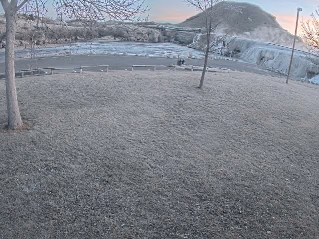 Thermopolis, Hot Springs State Park Bighorn River & Rainbow Terrace Live Cam - Thermopolis, Hot Springs, Wyoming, USA