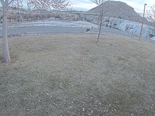 Thermopolis, Hot Springs State Park Bighorn River & Rainbow Terrace Live Cam - Thermopolis, Hot Springs, Wyoming, USA