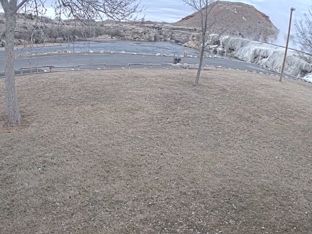 Thermopolis, Hot Springs State Park Bighorn River & Rainbow Terrace Live Cam - Thermopolis, Hot Springs, Wyoming, USA