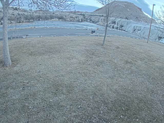 Thermopolis, Hot Springs State Park Bighorn River & Rainbow Terrace Live Cam - Thermopolis, Hot Springs, Wyoming, USA
