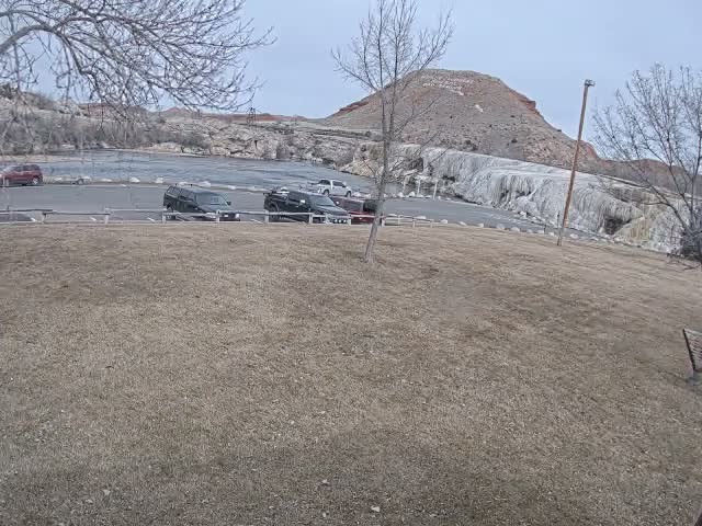 Thermopolis, Hot Springs State Park Bighorn River & Rainbow Terrace Live Cam - Thermopolis, Hot Springs, Wyoming, USA