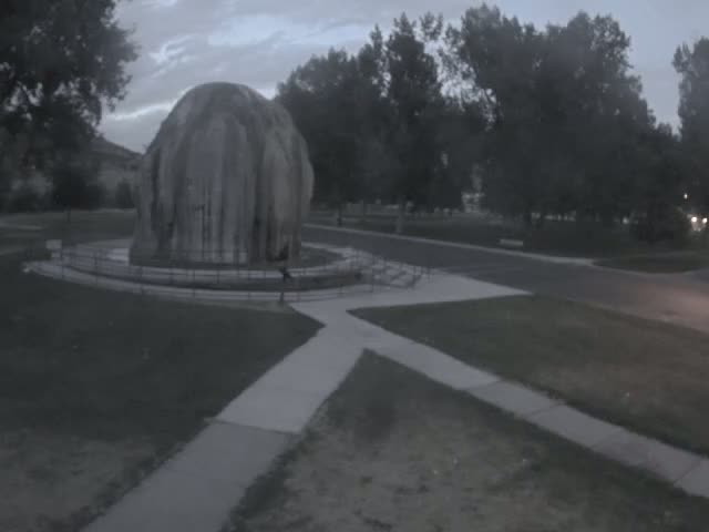 Thermopolis, Hot Springs State Park Tepee Fountain Live Cam - Thermopolis, Hot Springs, Wyoming, USA