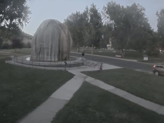 Thermopolis, Hot Springs State Park Tepee Fountain Live Cam - Thermopolis, Hot Springs, Wyoming, USA