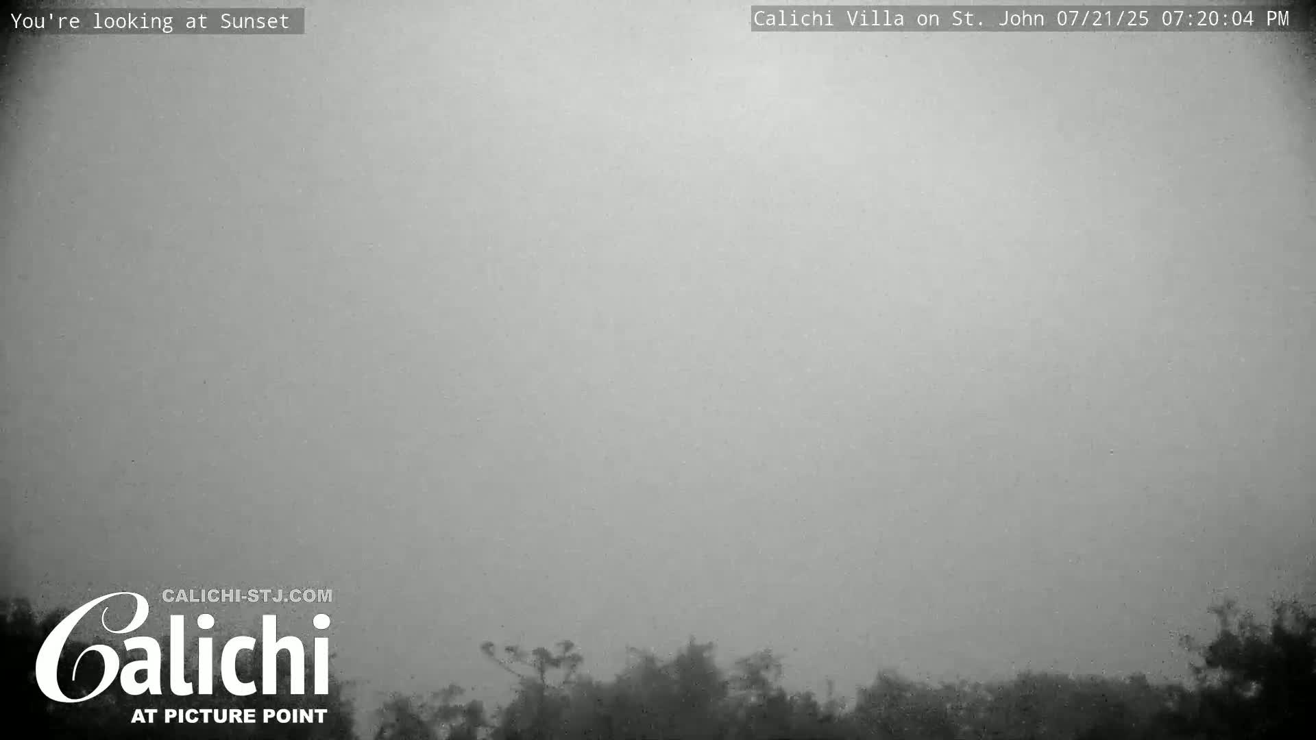 Coral Bay  St. John  & British Virgin Islands View from Calichi Picture Point Live Cam - Coral Bay, St. John,United States Virgin Islands, USA