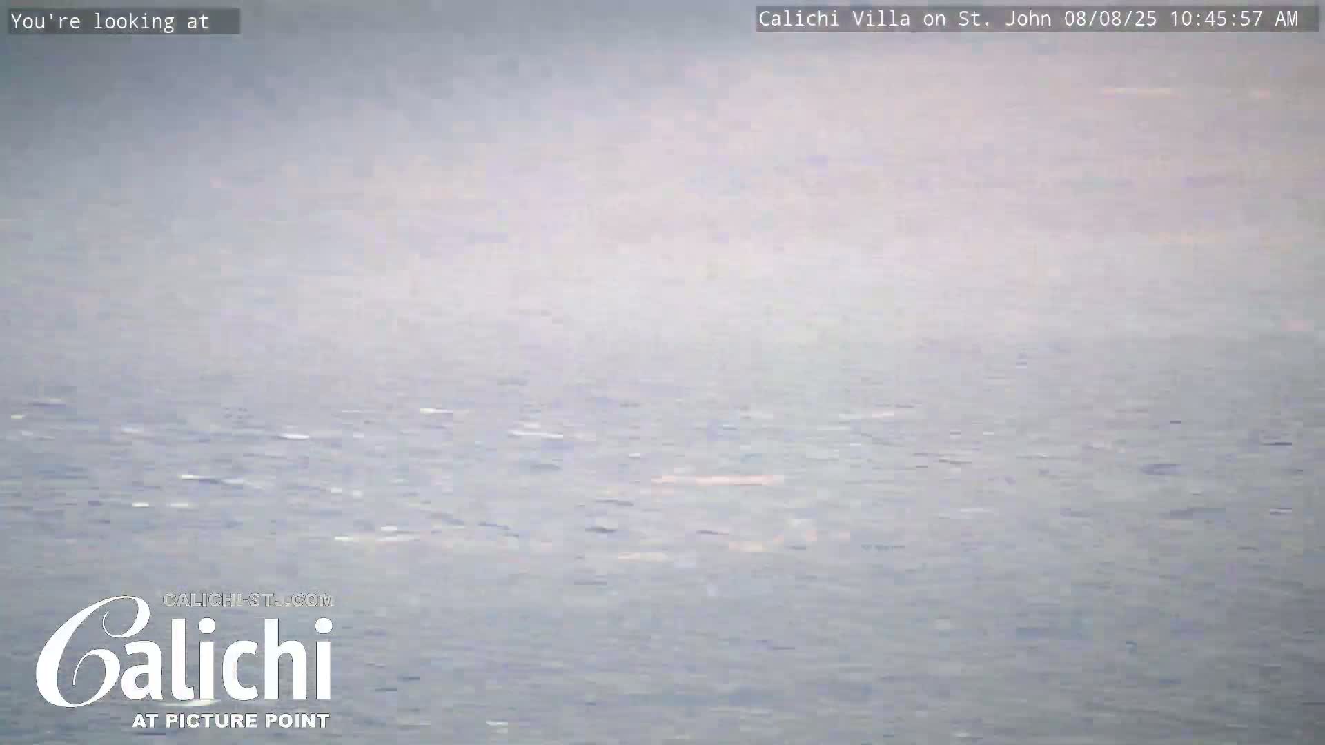 Coral Bay  St. John  & British Virgin Islands View from Calichi Picture Point Live Cam - Coral Bay, St. John,United States Virgin Islands, USA