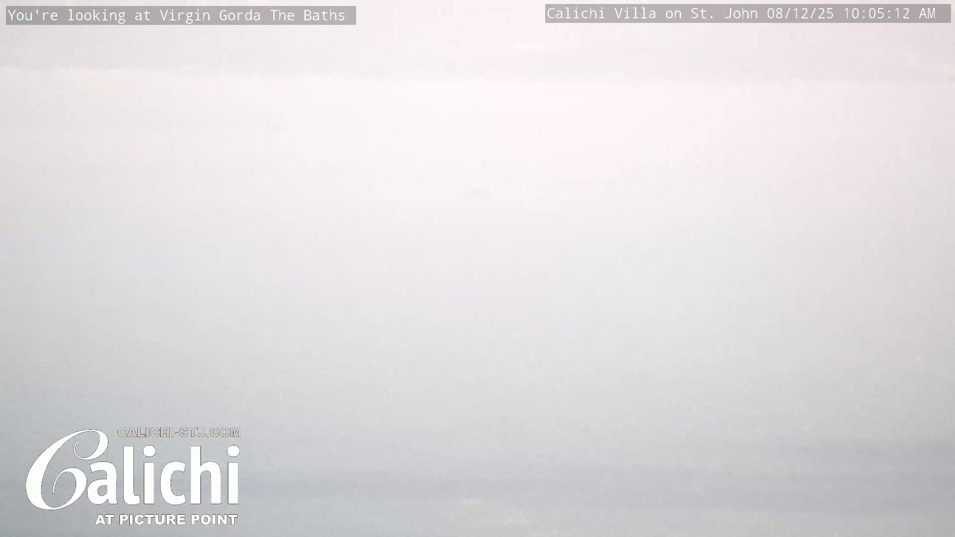 Coral Bay  St. John  & British Virgin Islands View from Calichi Picture Point Live Cam - Coral Bay, St. John,United States Virgin Islands, USA