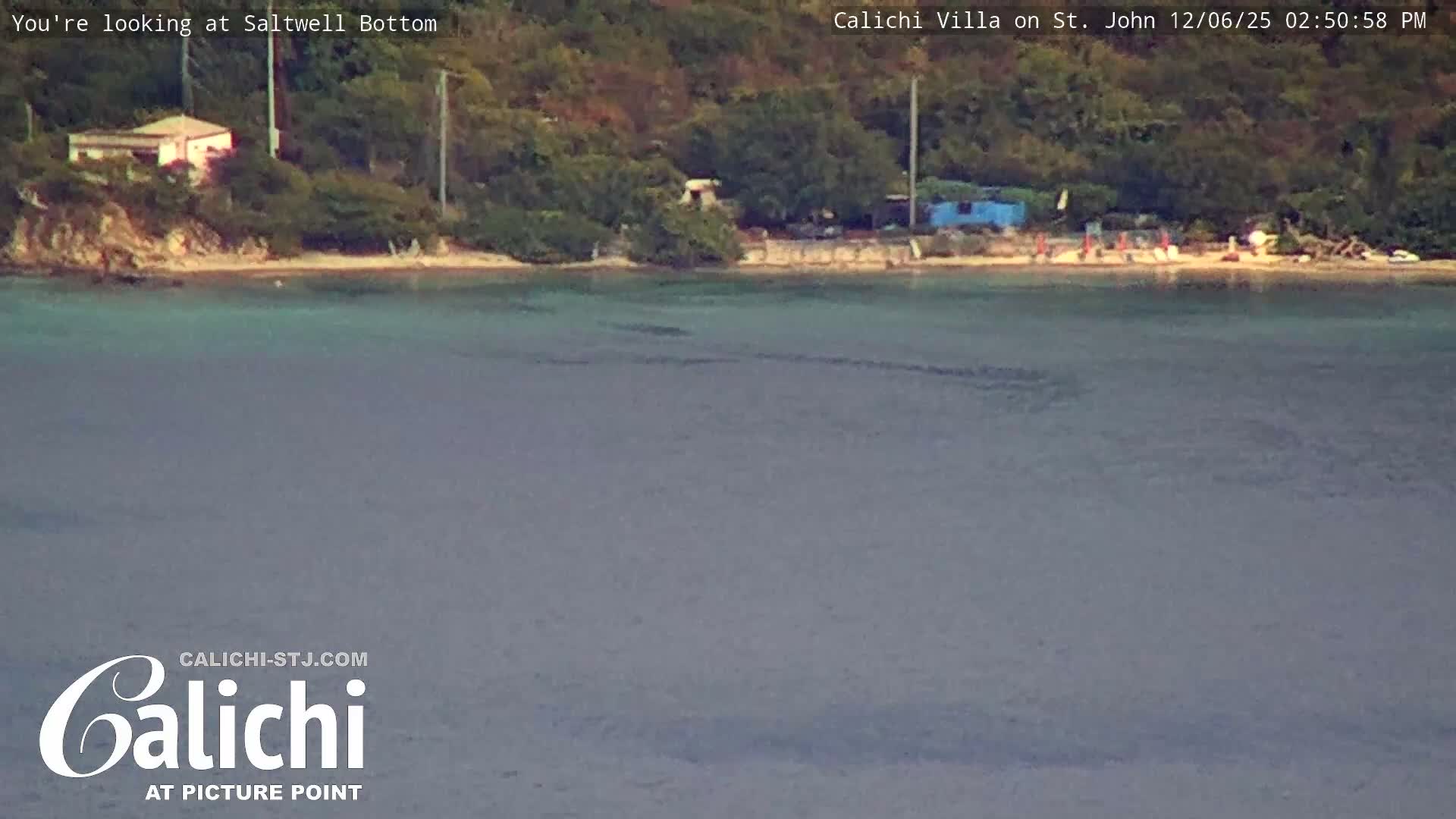 Coral Bay  St. John  & British Virgin Islands View from Calichi Picture Point Live Cam - Coral Bay, St. John,United States Virgin Islands, USA
