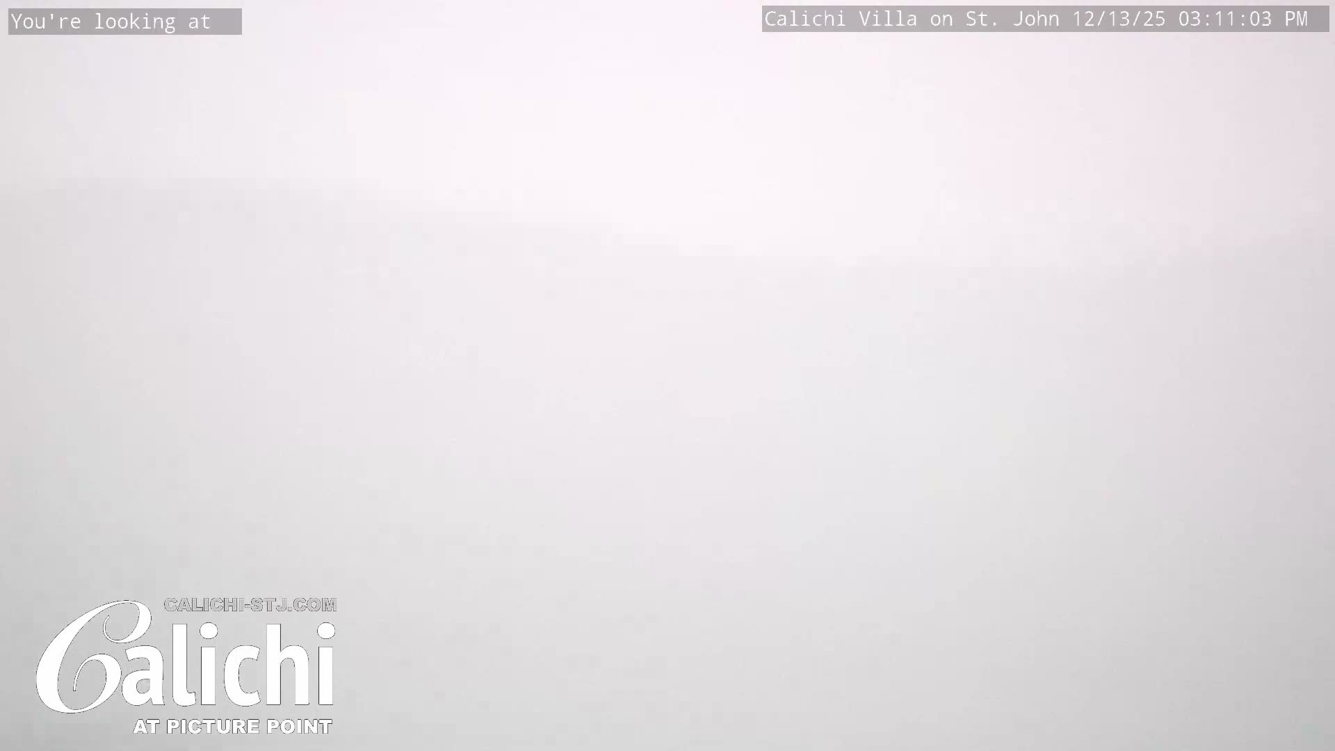 Coral Bay  St. John  & British Virgin Islands View from Calichi Picture Point Live Cam - Coral Bay, St. John,United States Virgin Islands, USA