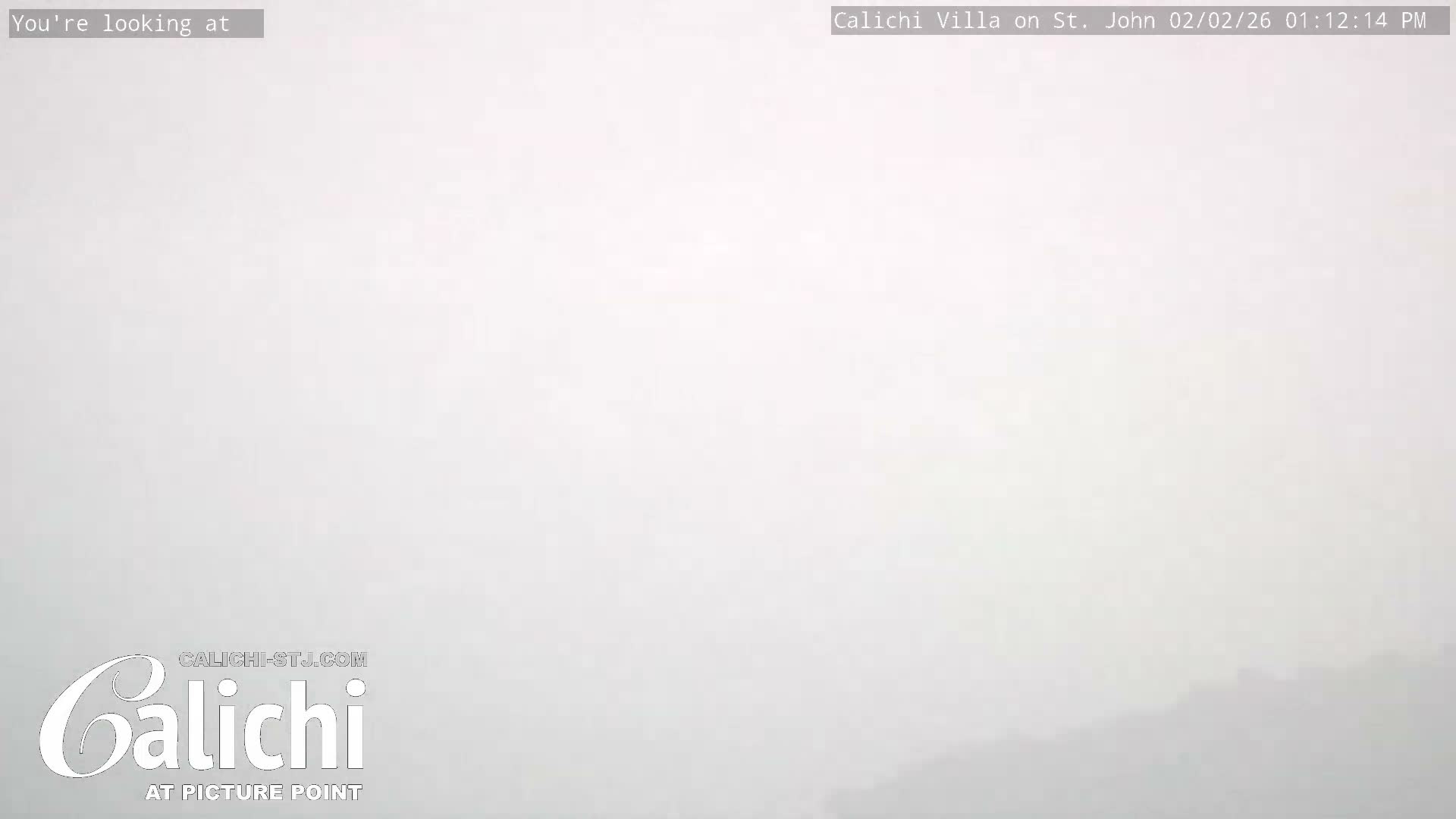 Coral Bay  St. John  & British Virgin Islands View from Calichi Picture Point Live Cam - Coral Bay, St. John,United States Virgin Islands, USA