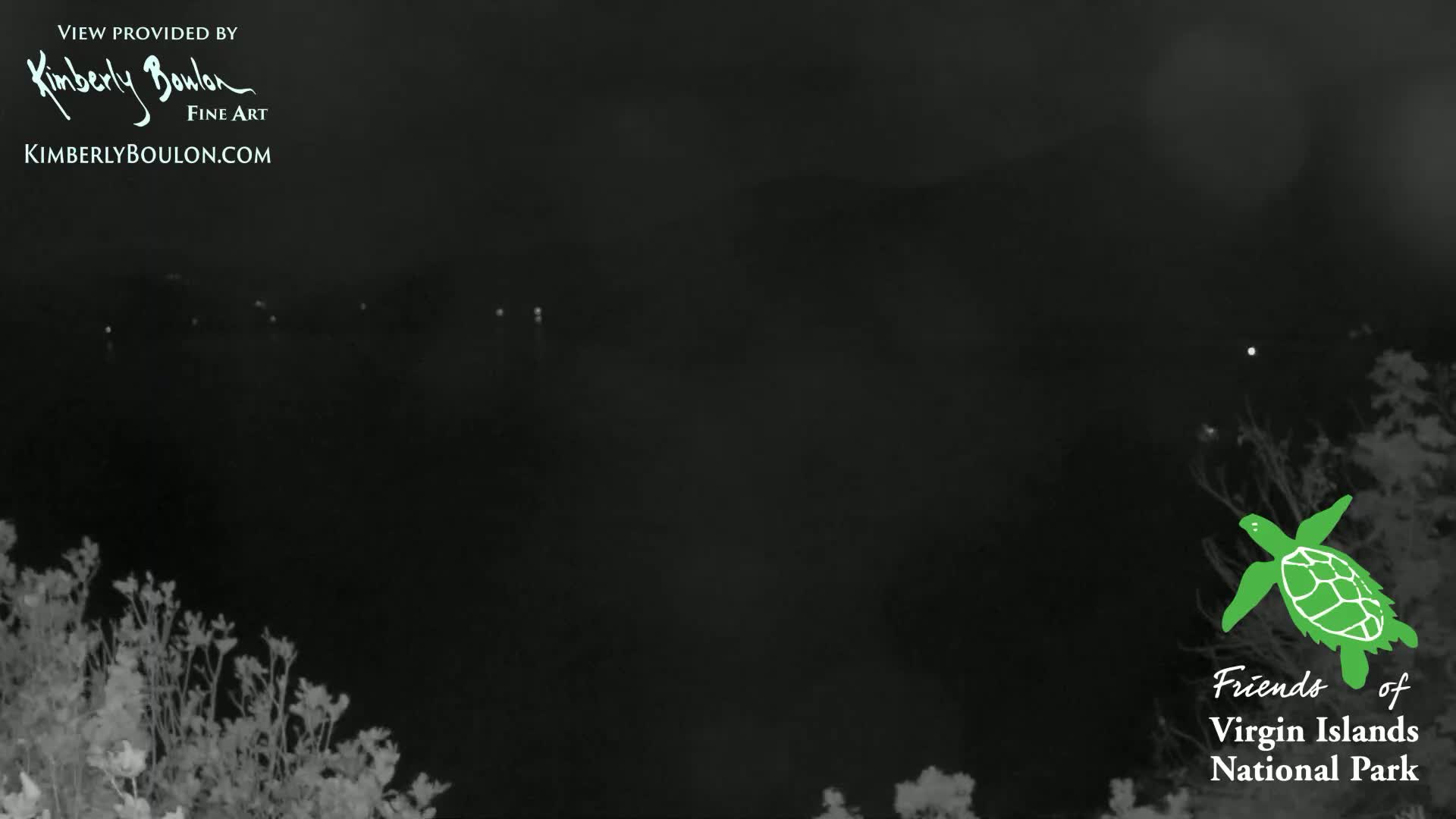 St. John, Cinnamon, Maho, and Francis Bays from Windswept Point Live Cam - Central, St. John, United States Virgin Islands, USA