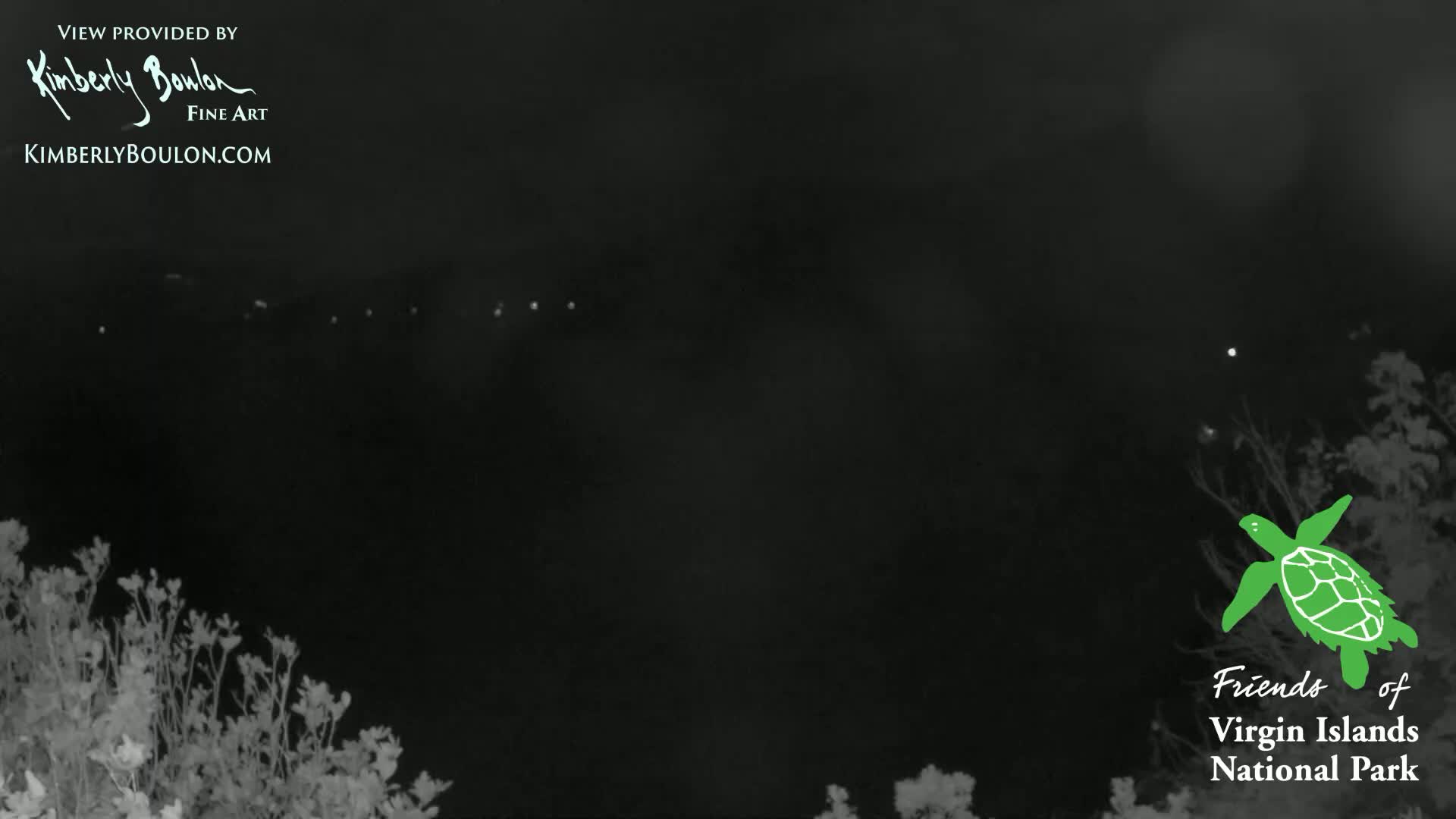 St. John, Cinnamon, Maho, and Francis Bays from Windswept Point Live Cam - Central, St. John, United States Virgin Islands, USA