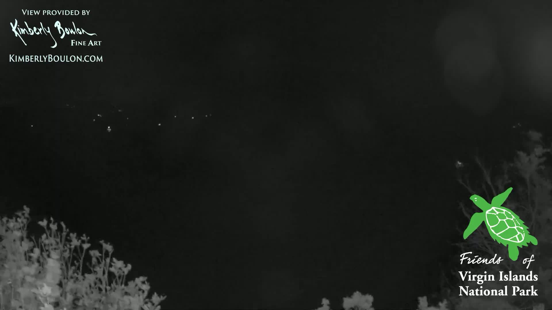 St. John, Cinnamon, Maho, and Francis Bays from Windswept Point Live Cam - Central, St. John, United States Virgin Islands, USA