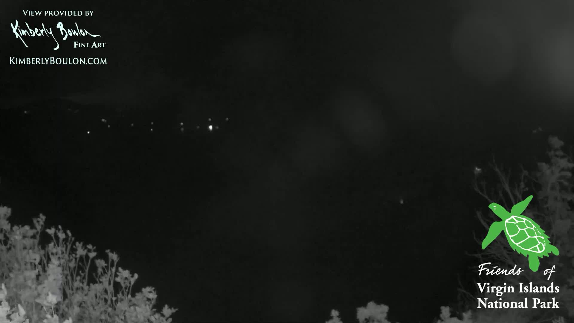 St. John, Cinnamon, Maho, and Francis Bays from Windswept Point Live Cam - Central, St. John, United States Virgin Islands, USA