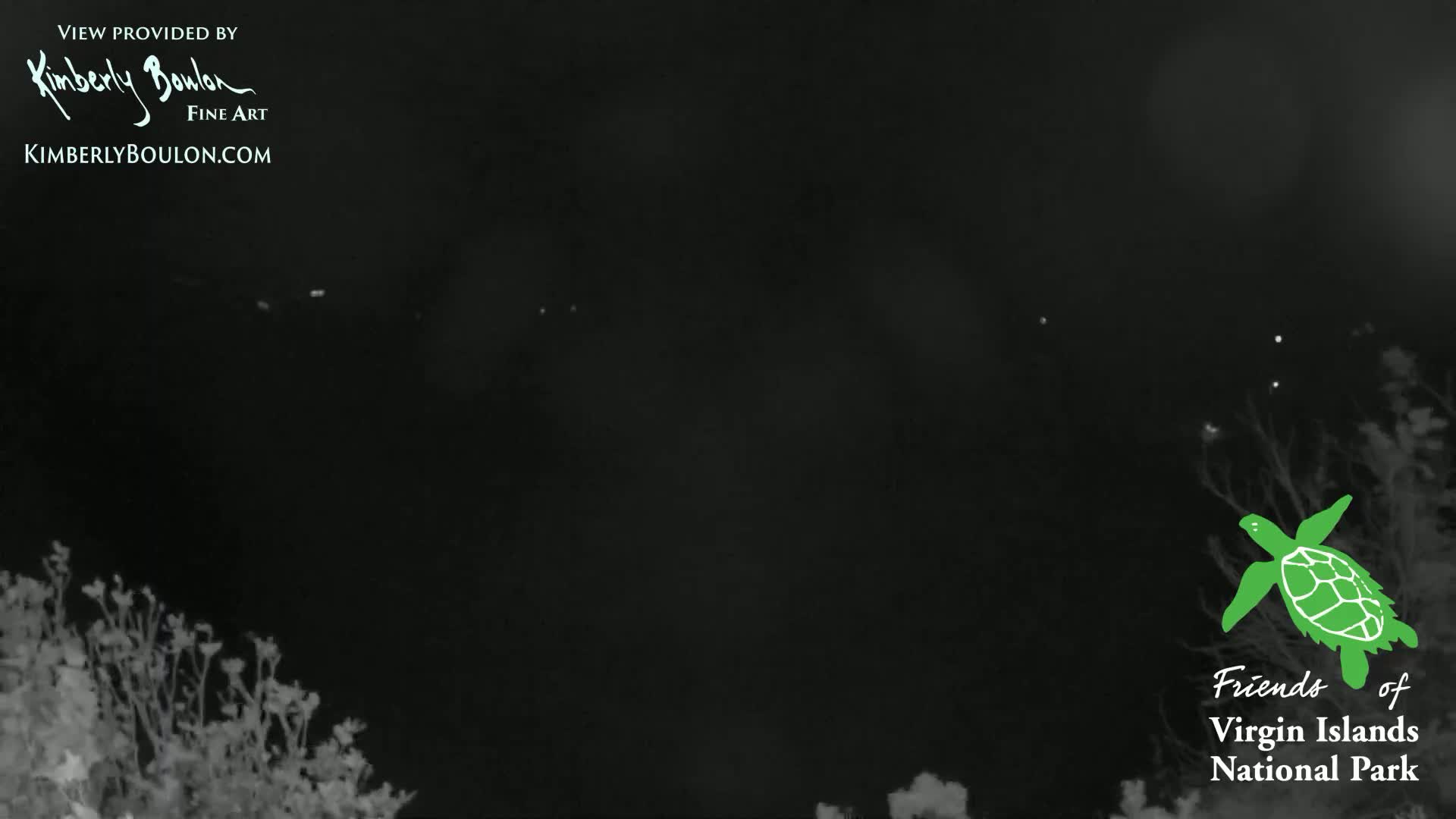 St. John, Cinnamon, Maho, and Francis Bays from Windswept Point Live Cam - Central, St. John, United States Virgin Islands, USA