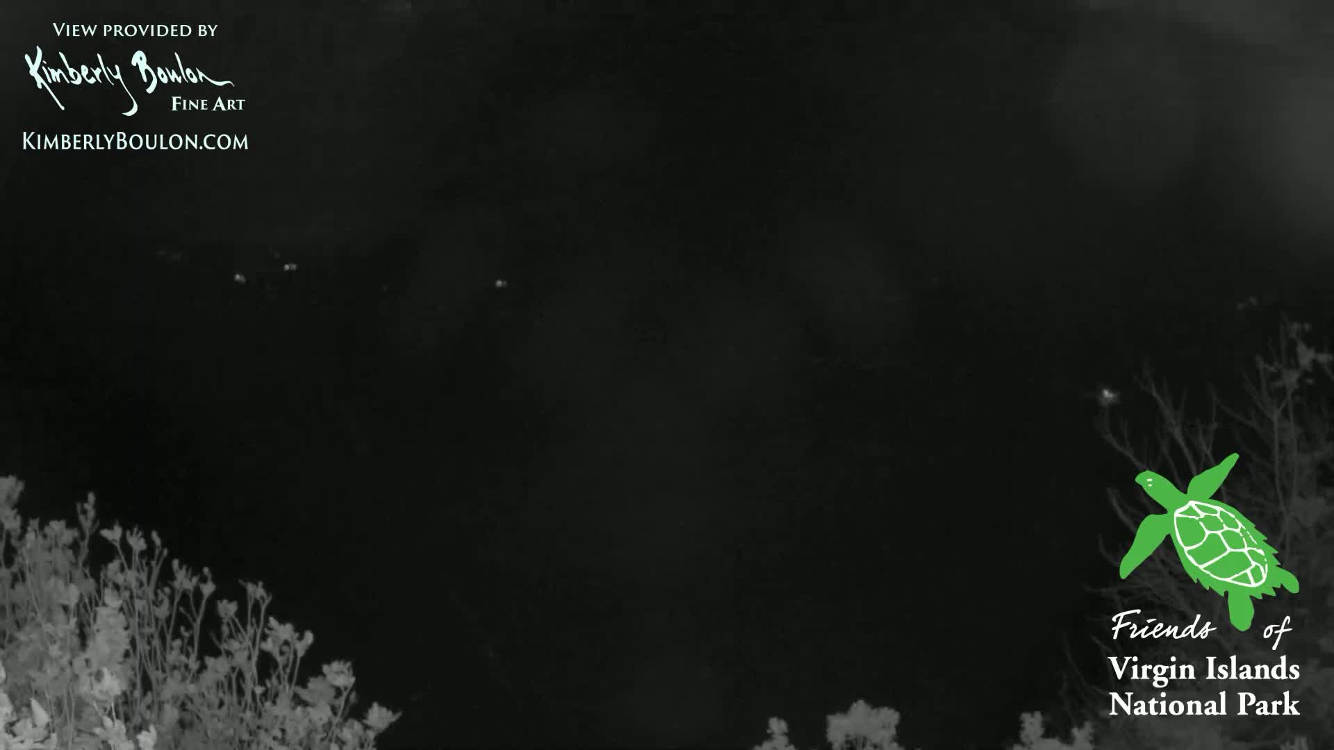 St. John, Cinnamon, Maho, and Francis Bays from Windswept Point Live Cam - Central, St. John, United States Virgin Islands, USA
