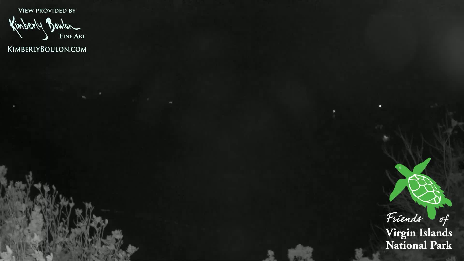 St. John, Cinnamon, Maho, and Francis Bays from Windswept Point Live Cam - Central, St. John, United States Virgin Islands, USA
