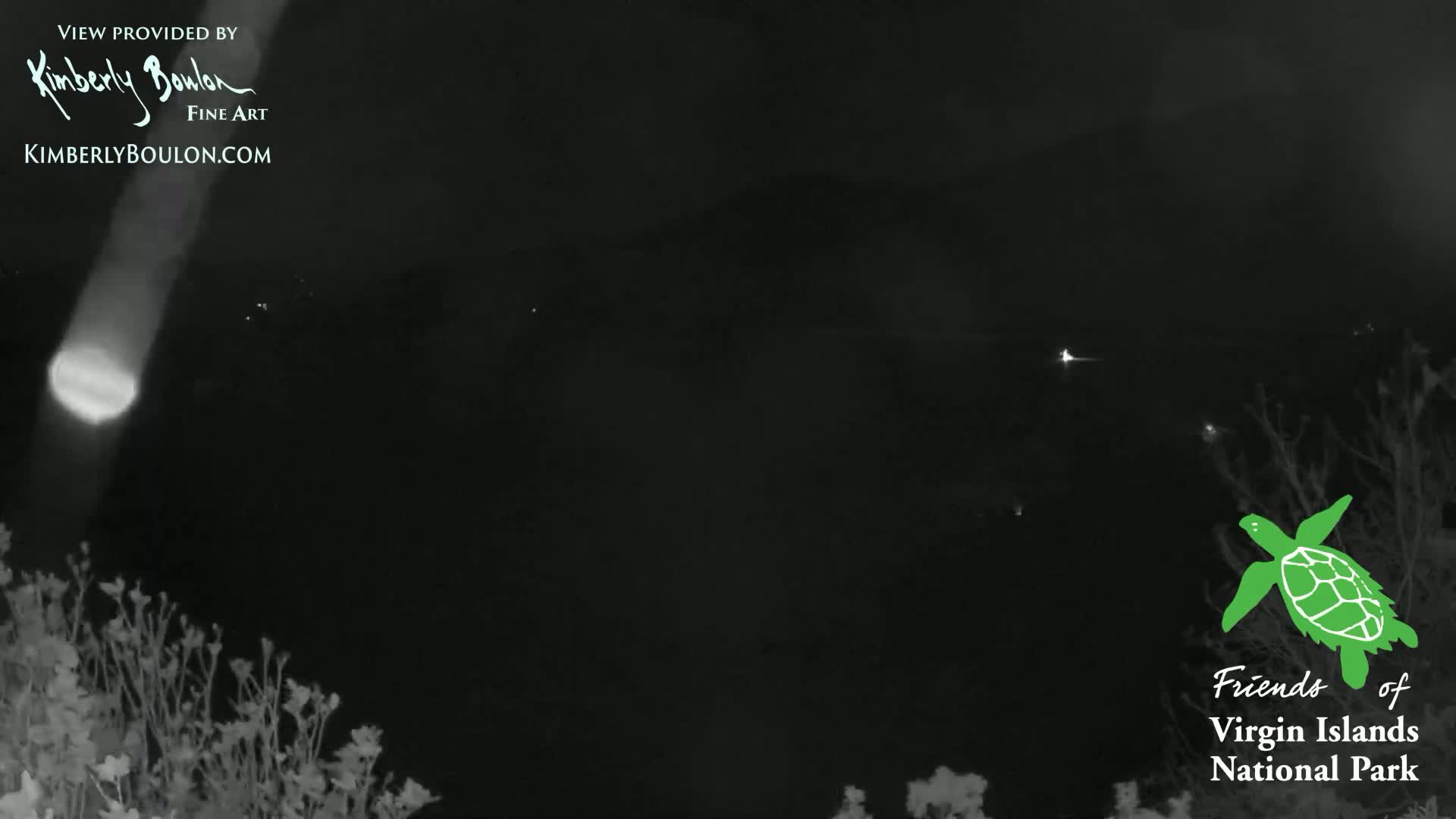 St. John, Cinnamon, Maho, and Francis Bays from Windswept Point Live Cam - Central, St. John, United States Virgin Islands, USA