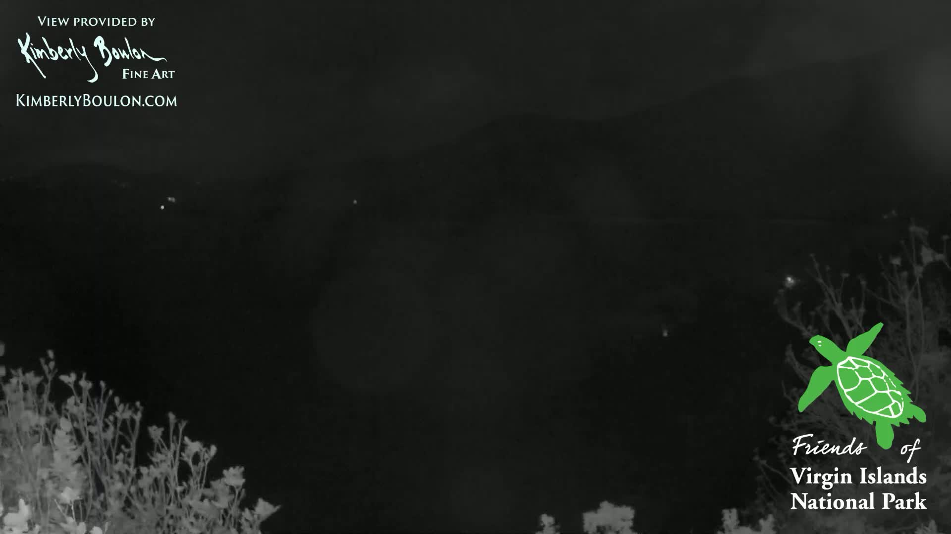 St. John, Cinnamon, Maho, and Francis Bays from Windswept Point Live Cam - Central, St. John, United States Virgin Islands, USA