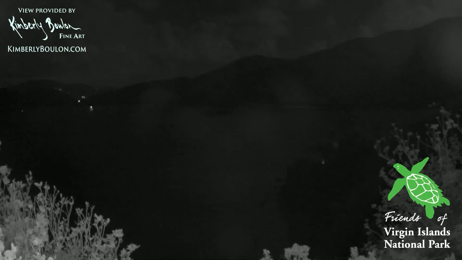 St. John, Cinnamon, Maho, and Francis Bays from Windswept Point Live Cam - Central, St. John, United States Virgin Islands, USA