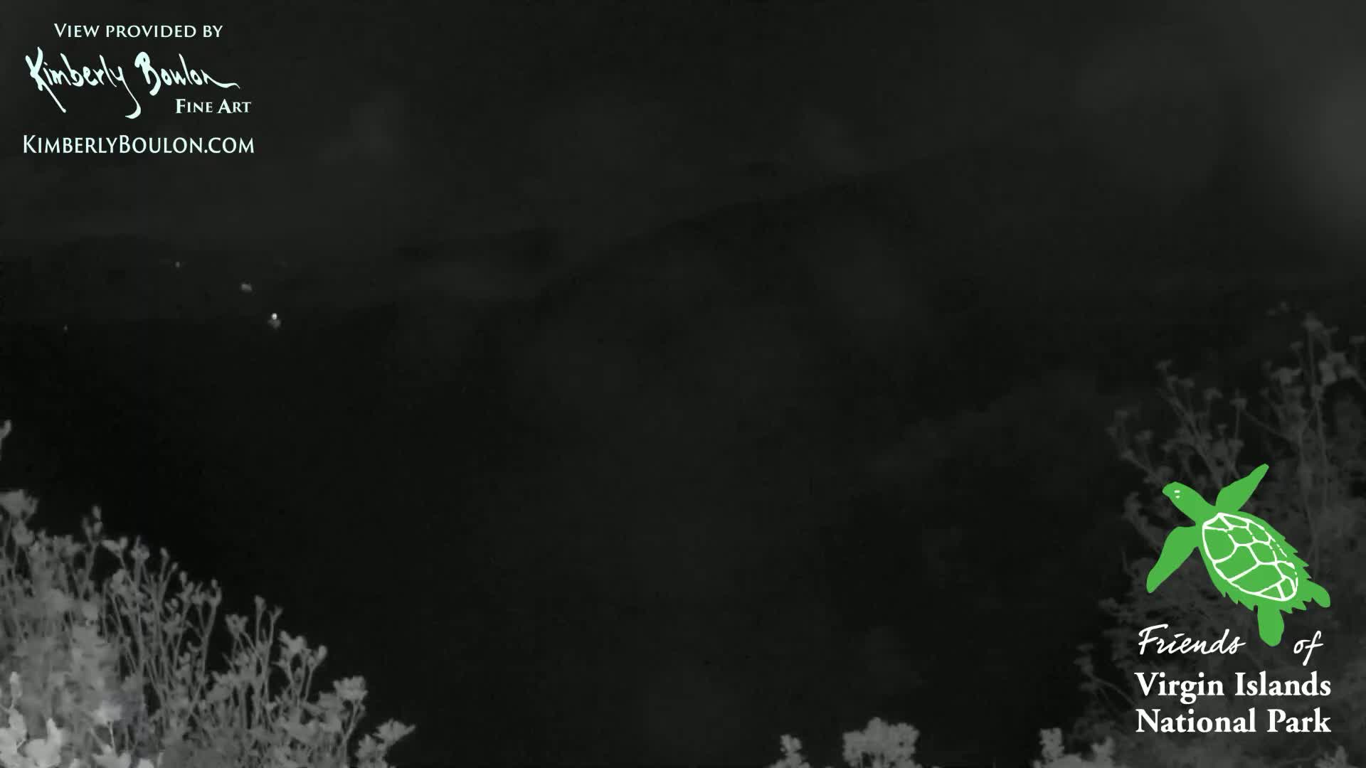 St. John, Cinnamon, Maho, and Francis Bays from Windswept Point Live Cam - Central, St. John, United States Virgin Islands, USA