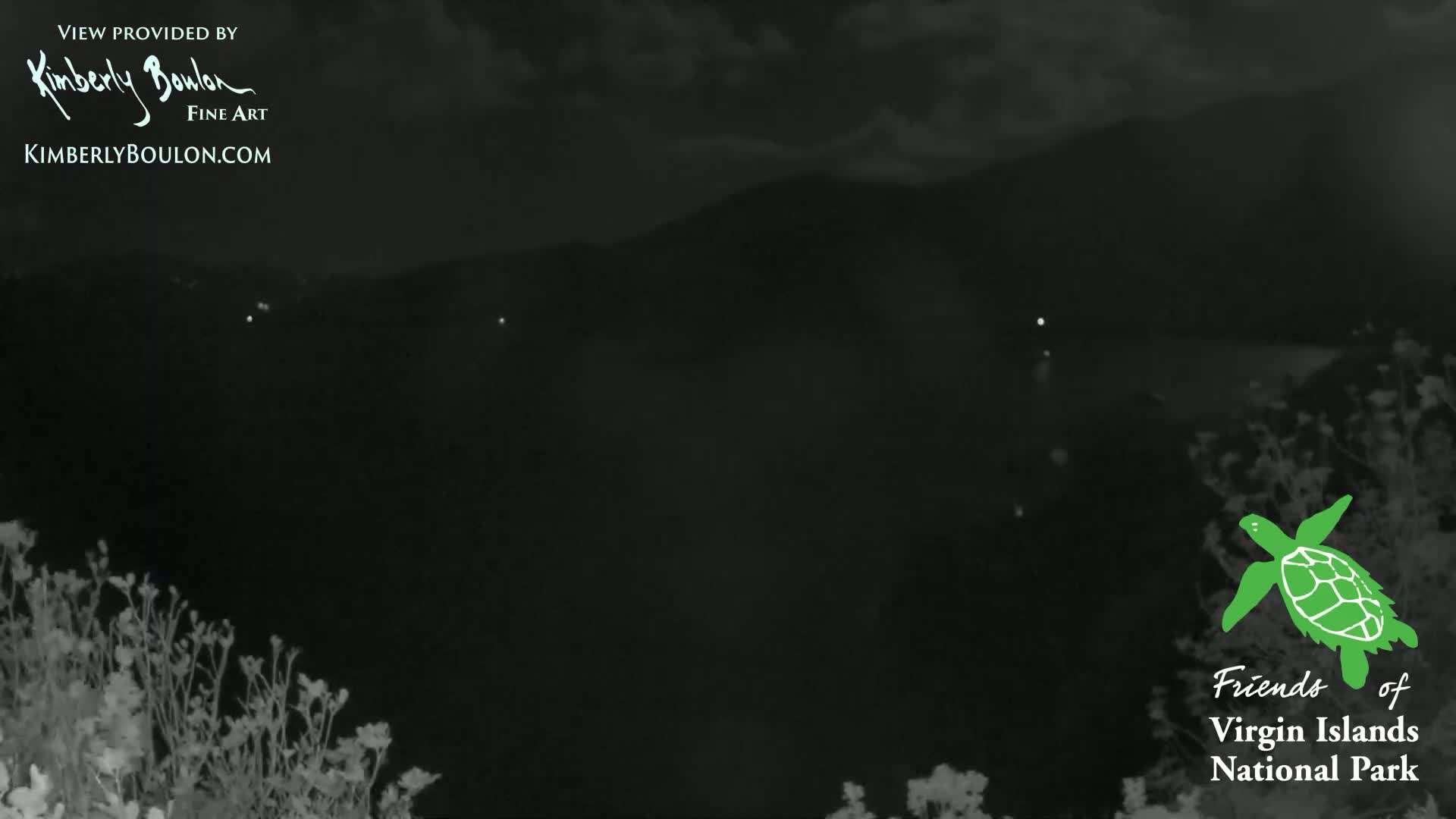St. John, Cinnamon, Maho, and Francis Bays from Windswept Point Live Cam - Central, St. John, United States Virgin Islands, USA