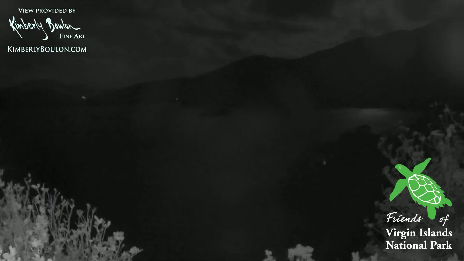 St. John, Cinnamon, Maho, and Francis Bays from Windswept Point Live Cam - Central, St. John, United States Virgin Islands, USA