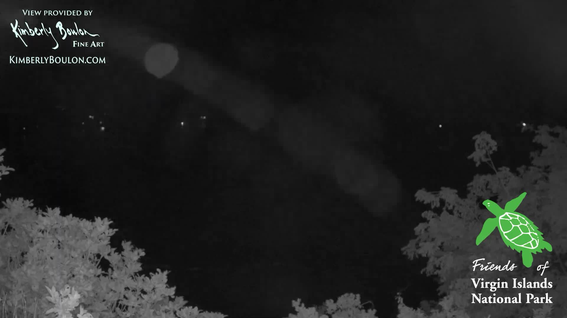 St. John, Cinnamon, Maho, and Francis Bays from Windswept Point Live Cam - Central, St. John, United States Virgin Islands, USA