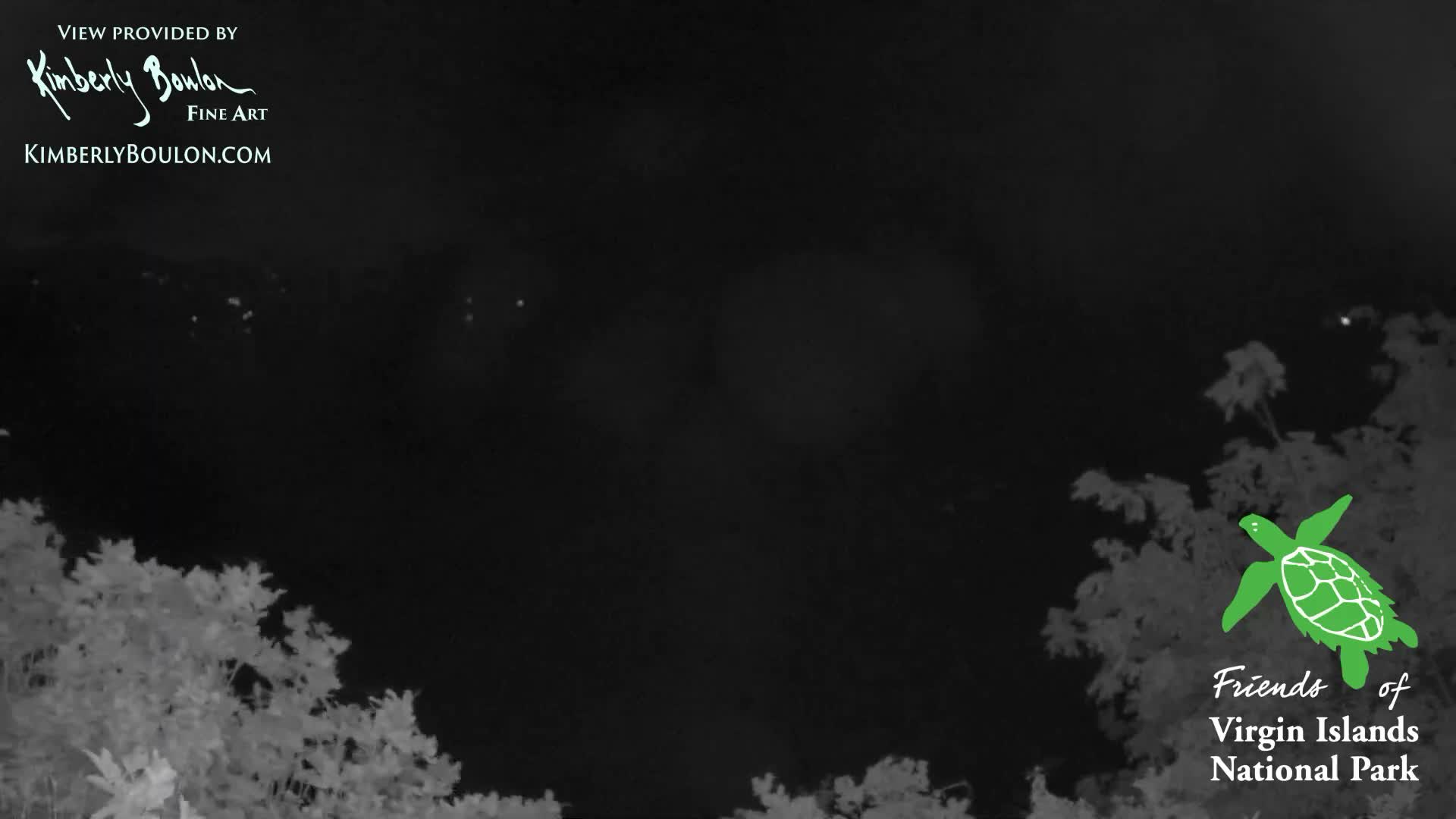 St. John, Cinnamon, Maho, and Francis Bays from Windswept Point Live Cam - Central, St. John, United States Virgin Islands, USA