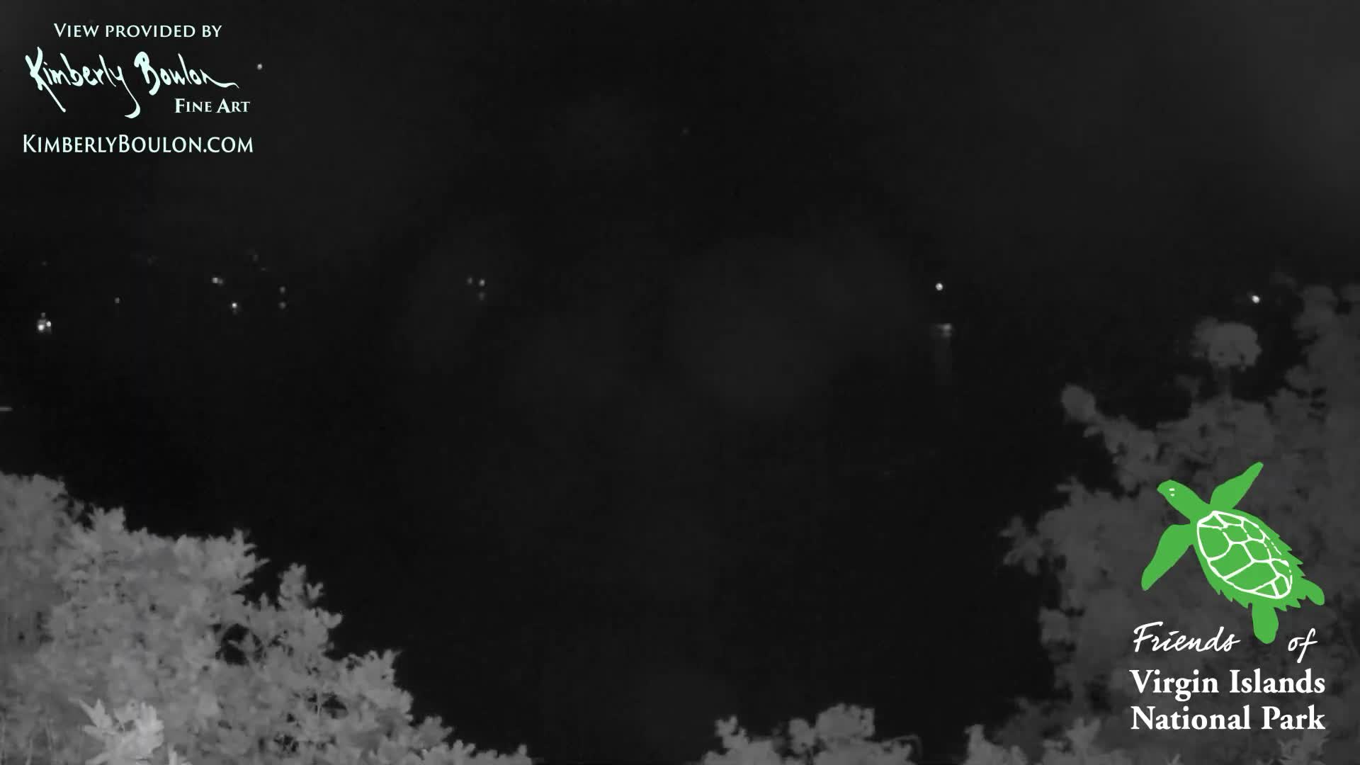 St. John, Cinnamon, Maho, and Francis Bays from Windswept Point Live Cam - Central, St. John, United States Virgin Islands, USA