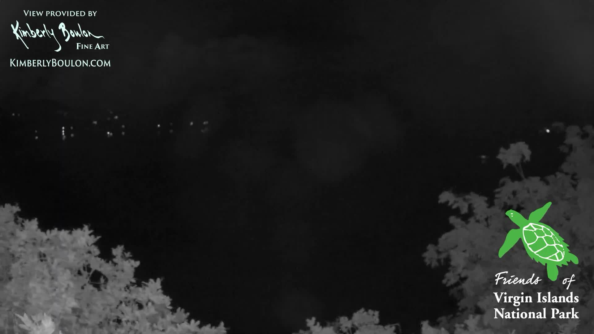 St. John, Cinnamon, Maho, and Francis Bays from Windswept Point Live Cam - Central, St. John, United States Virgin Islands, USA