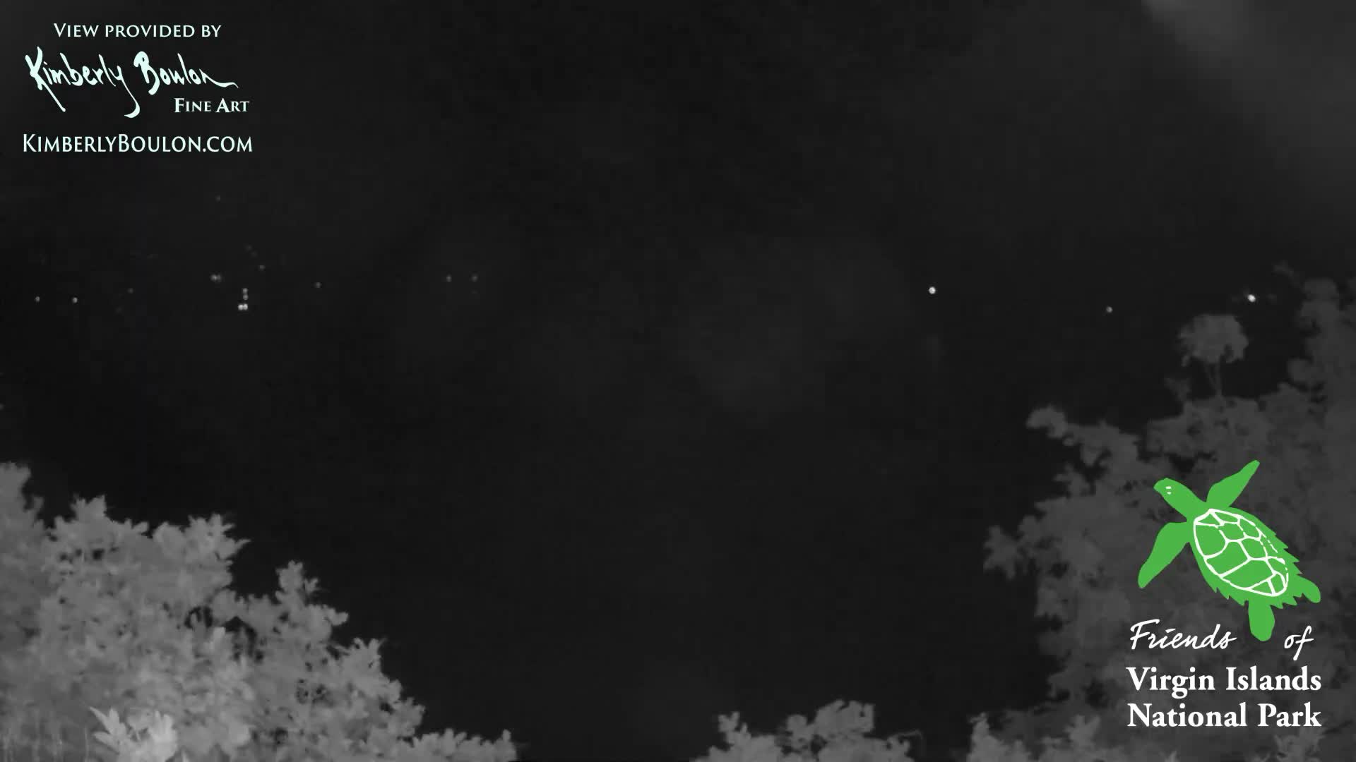 St. John, Cinnamon, Maho, and Francis Bays from Windswept Point Live Cam - Central, St. John, United States Virgin Islands, USA