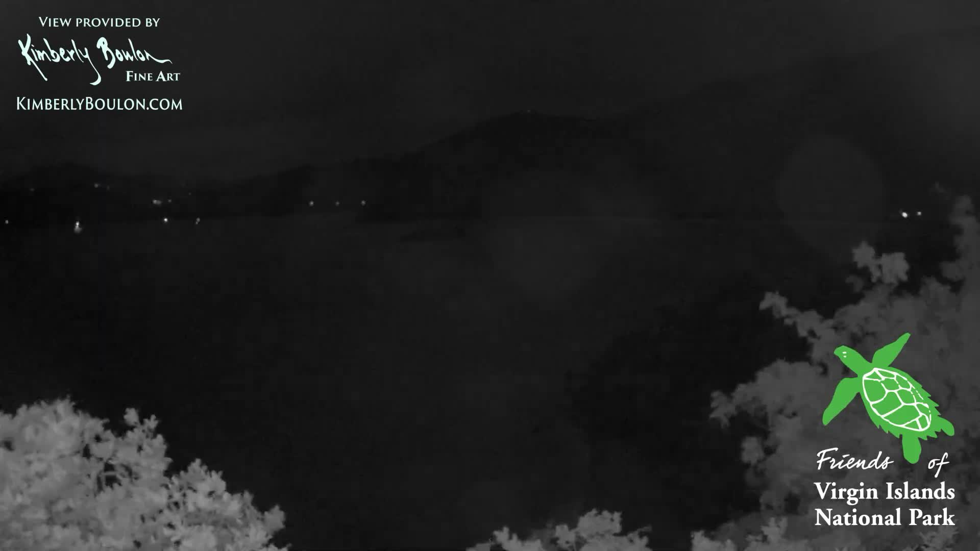 St. John, Cinnamon, Maho, and Francis Bays from Windswept Point Live Cam - Central, St. John, United States Virgin Islands, USA