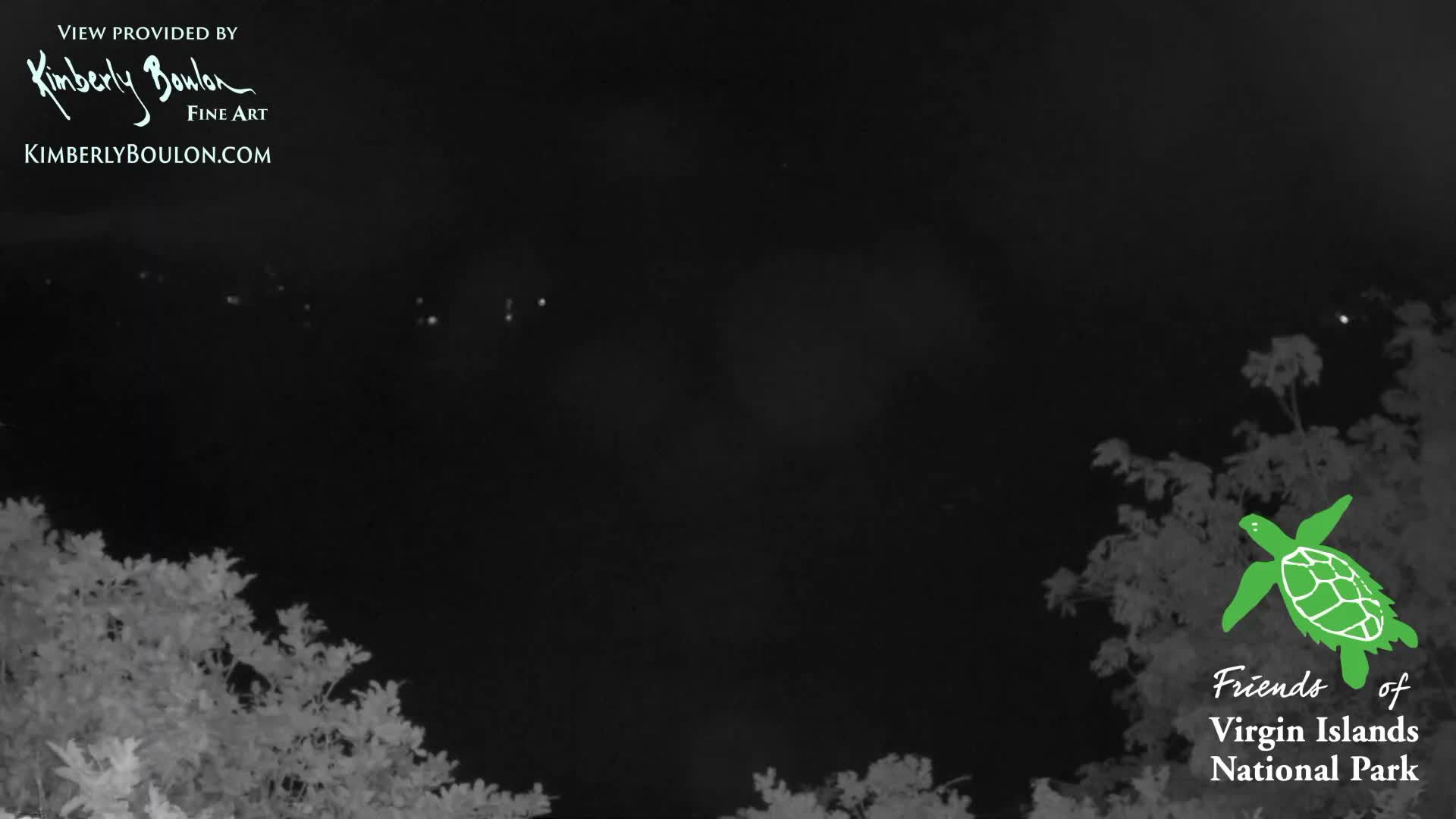 St. John, Cinnamon, Maho, and Francis Bays from Windswept Point Live Cam - Central, St. John, United States Virgin Islands, USA