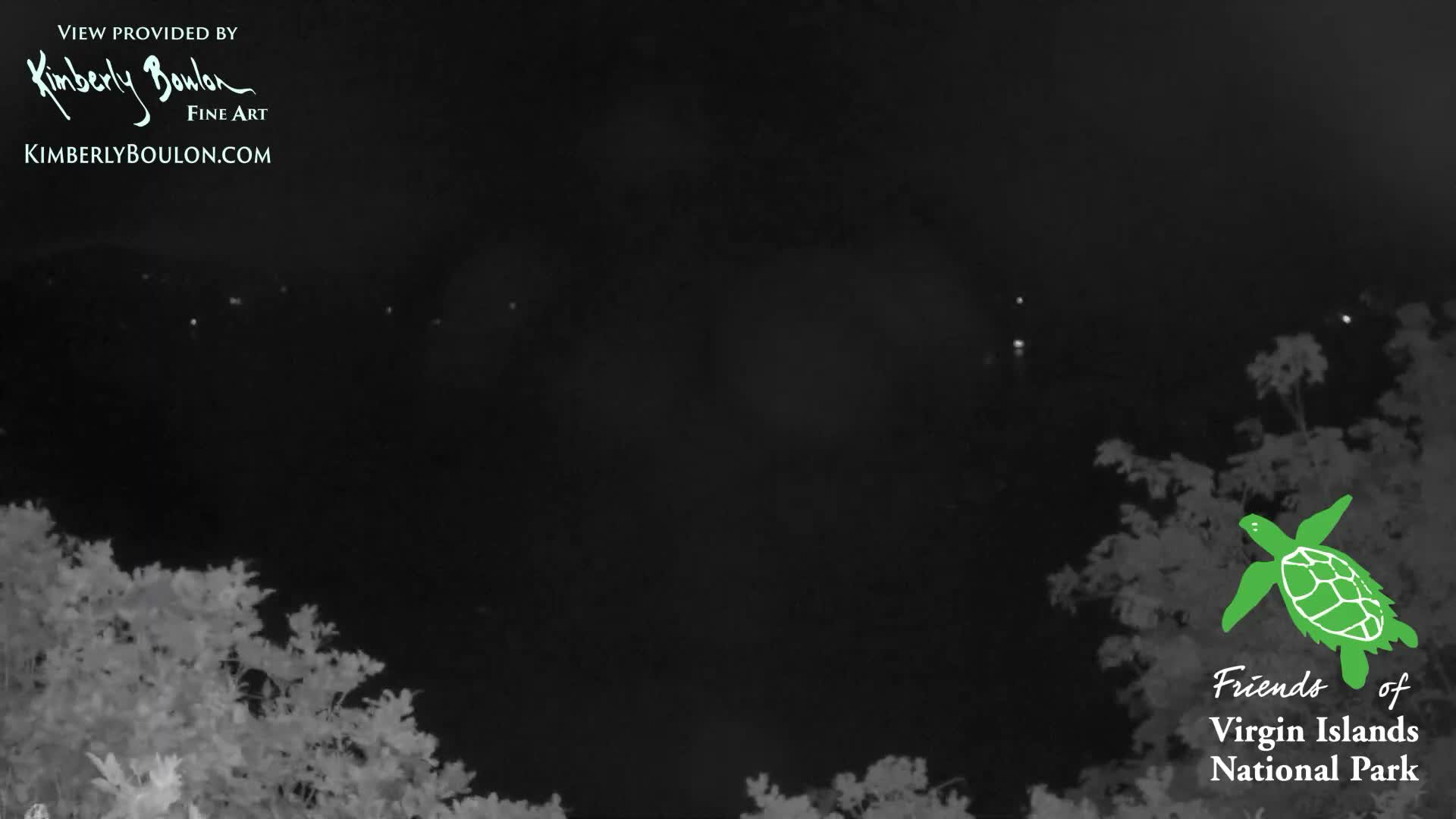 St. John, Cinnamon, Maho, and Francis Bays from Windswept Point Live Cam - Central, St. John, United States Virgin Islands, USA