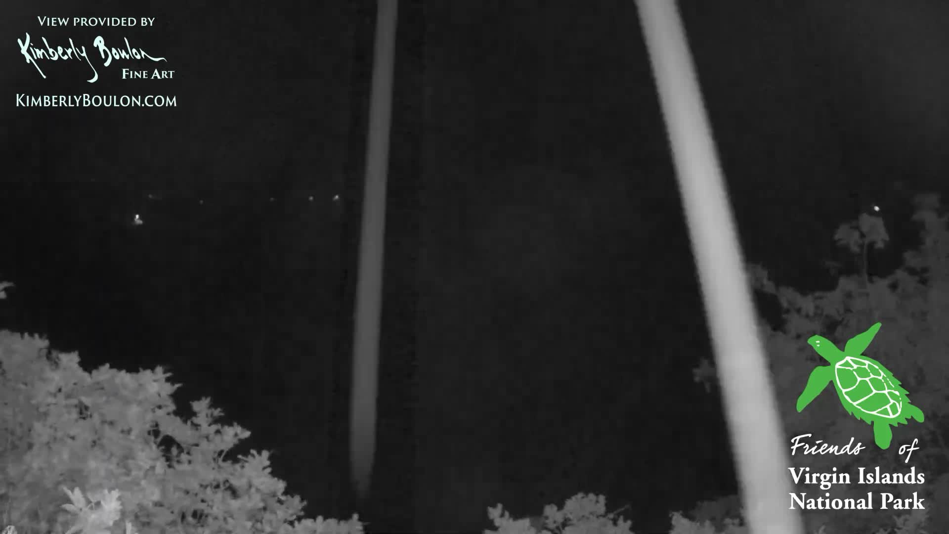 St. John, Cinnamon, Maho, and Francis Bays from Windswept Point Live Cam - Central, St. John, United States Virgin Islands, USA