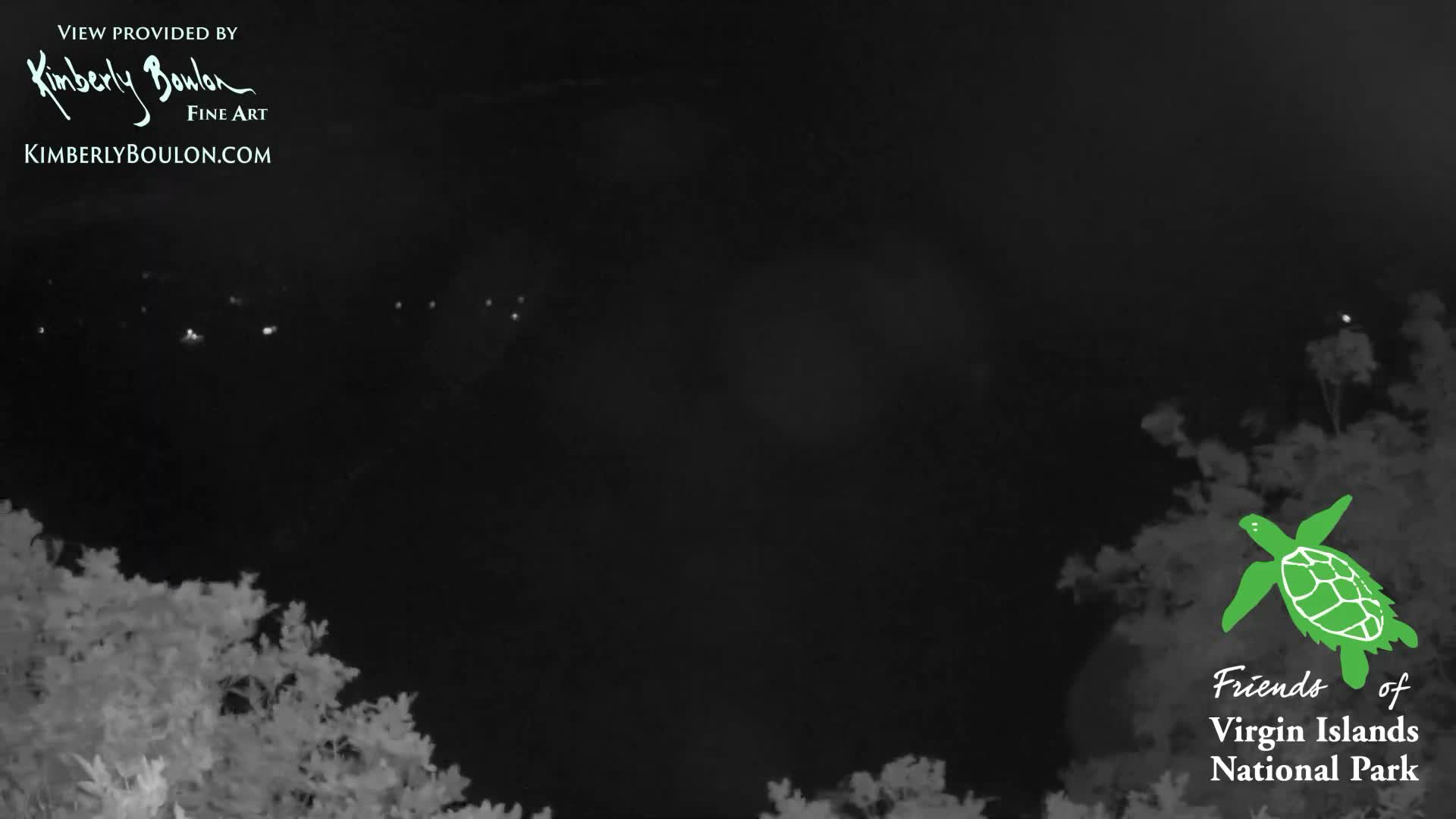 St. John, Cinnamon, Maho, and Francis Bays from Windswept Point Live Cam - Central, St. John, United States Virgin Islands, USA