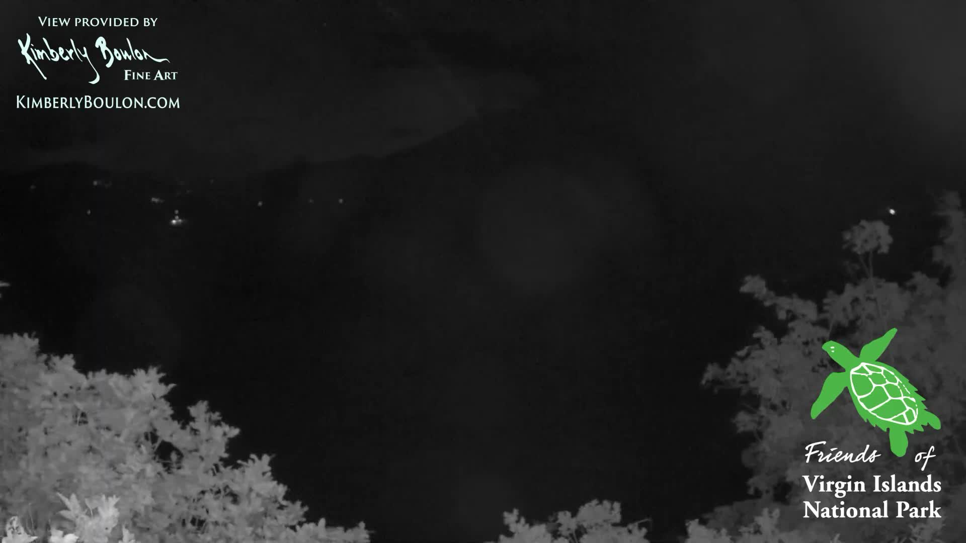 St. John, Cinnamon, Maho, and Francis Bays from Windswept Point Live Cam - Central, St. John, United States Virgin Islands, USA