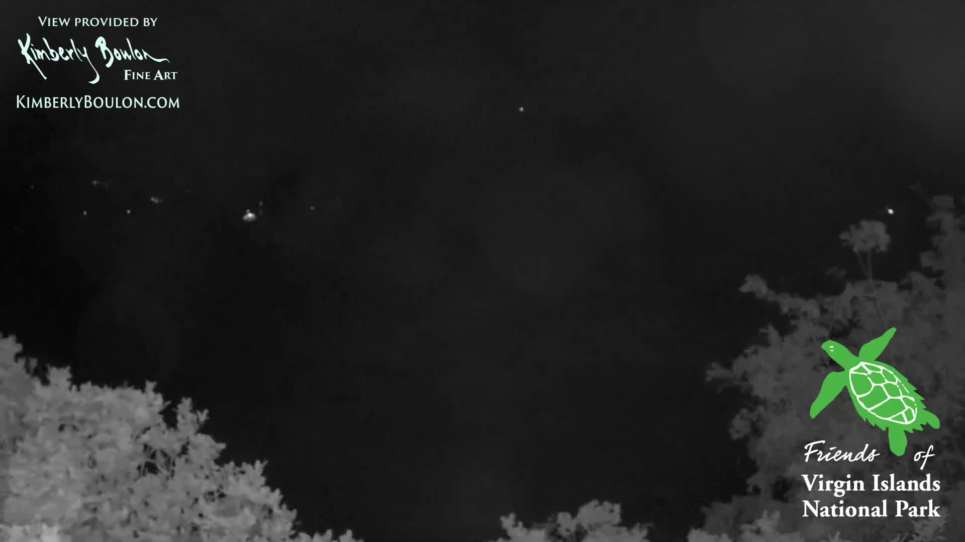 St. John, Cinnamon, Maho, and Francis Bays from Windswept Point Live Cam - Central, St. John, United States Virgin Islands, USA