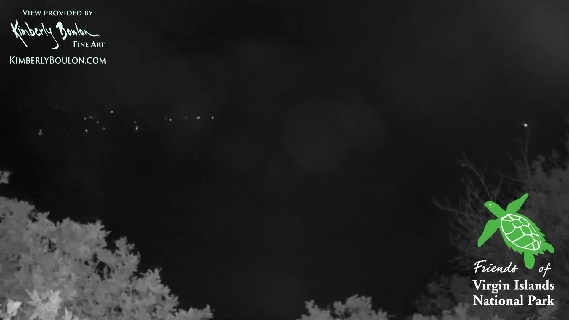St. John, Cinnamon, Maho, and Francis Bays from Windswept Point Live Cam - Central, St. John, United States Virgin Islands, USA