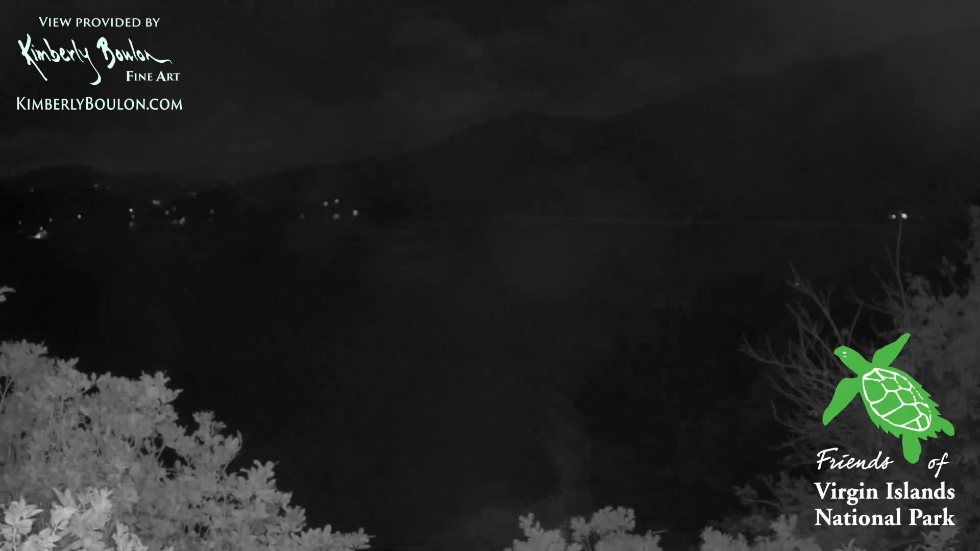 St. John, Cinnamon, Maho, and Francis Bays from Windswept Point Live Cam - Central, St. John, United States Virgin Islands, USA